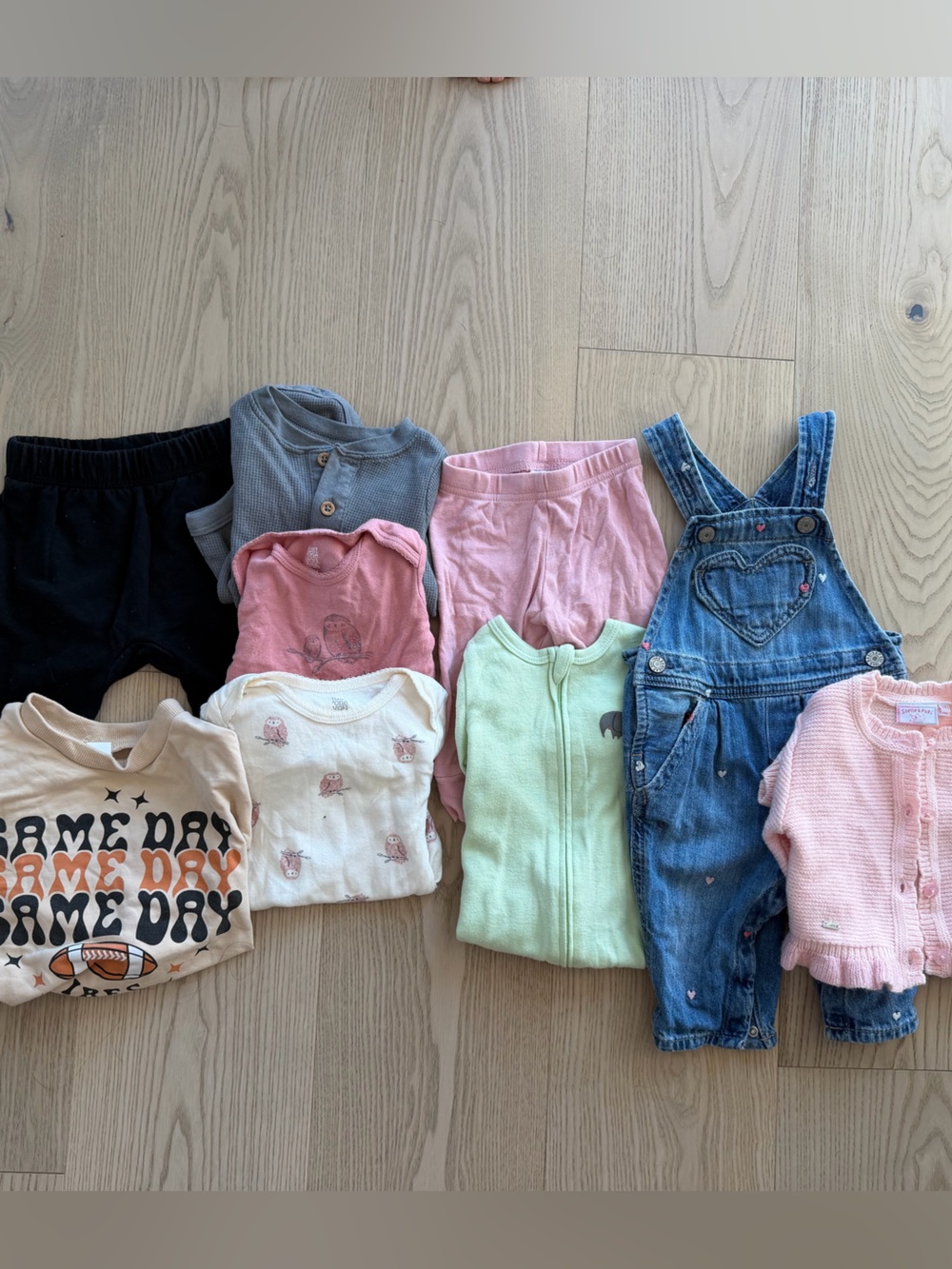 Gap Just One You Italian Brand Cat & Jack Girls' Baby Infant Fall Bundle